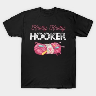 Knotty Knotty Hooker Crochet T-Shirt